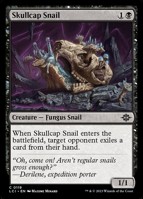 Skullcap Snail (119) [The Lost Caverns of Ixalan]
