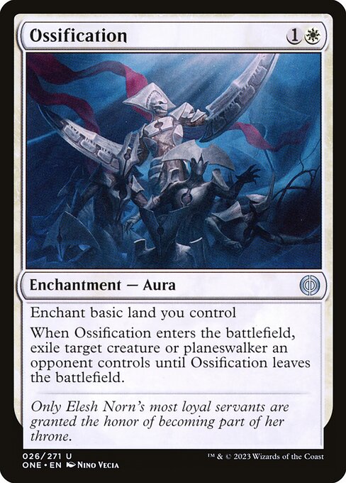 Ossification (26) [Phyrexia: All Will Be One]