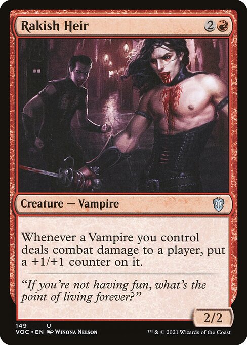 Rakish Heir (149) [Crimson Vow Commander]