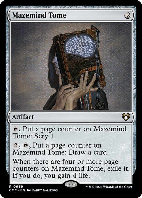 Mazemind Tome (959) [Commander Masters]