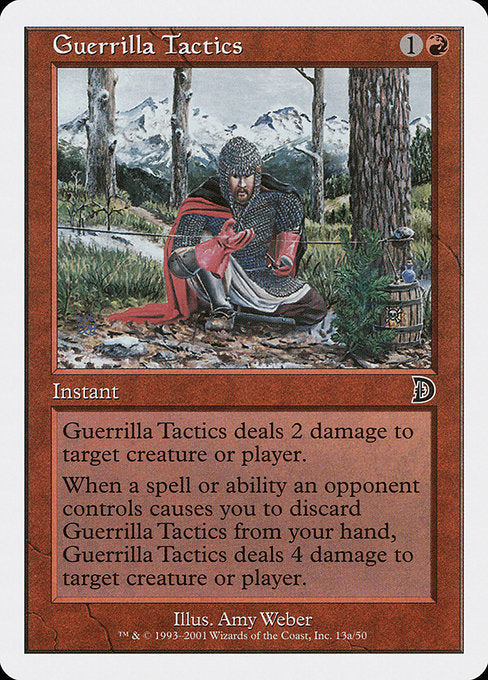 Guerrilla Tactics (13a) [Deckmasters]