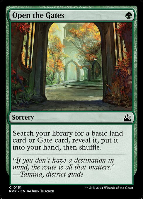 Open the Gates (151) [Ravnica Remastered]