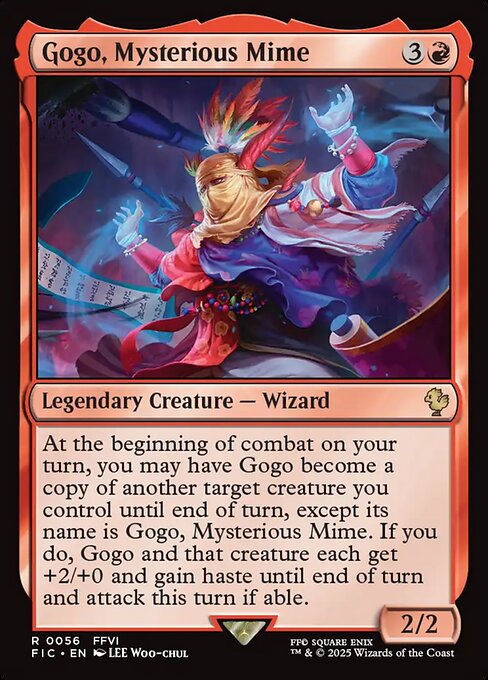 Gogo, Mysterious Mime (56) [Final Fantasy Commander]