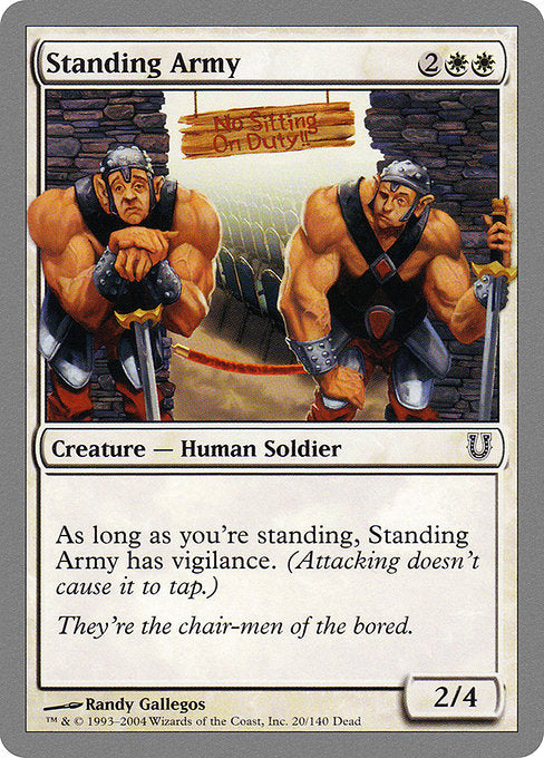 Standing Army (20) [Unhinged]
