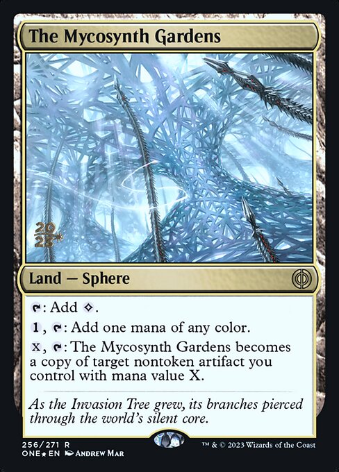 The Mycosynth Gardens (256s) [Phyrexia: All Will Be One Promos]