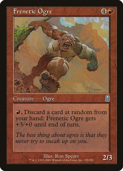 Frenetic Ogre (195) [Odyssey]