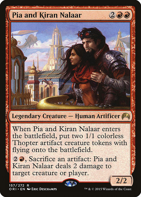 Pia and Kiran Nalaar (157) [Magic Origins]