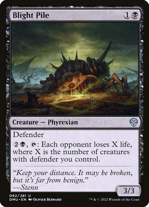 Blight Pile (82) [Dominaria United]