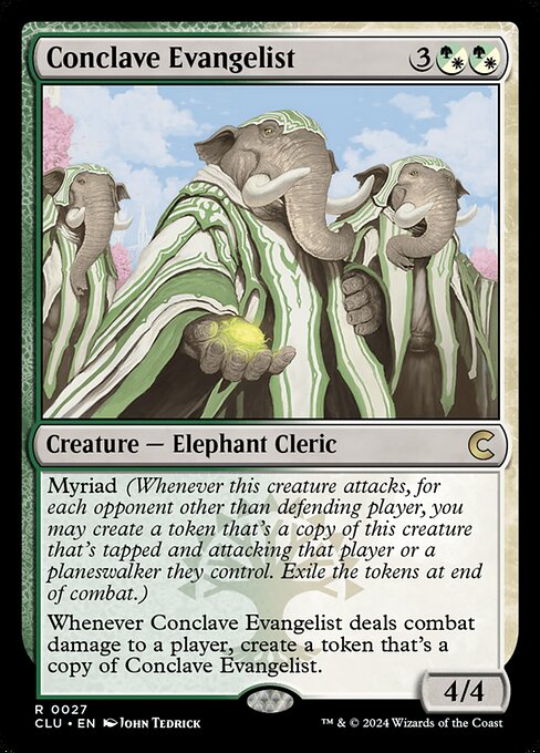 Conclave Evangelist (27) [Ravnica: Clue Edition]
