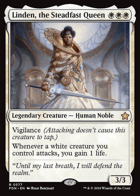 Linden, the Steadfast Queen (577) [Foundations]