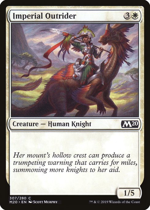 Imperial Outrider (307) [Core Set 2020]