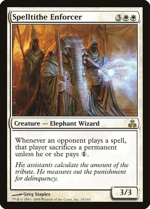 Spelltithe Enforcer (18) [Guildpact]