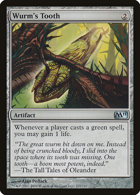 Wurm's Tooth (222) [Magic 2011]