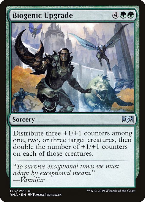 Biogenic Upgrade (123) [Ravnica Allegiance]