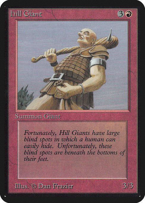 Hill Giant (157) [Limited Edition Alpha]