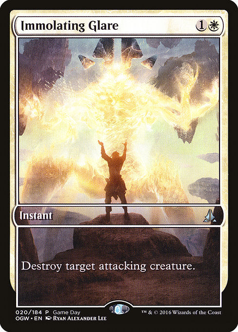 Immolating Glare (20) [Oath of the Gatewatch Promos]