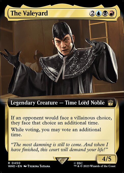 The Valeyard (450) [Doctor Who] [Extended Art]