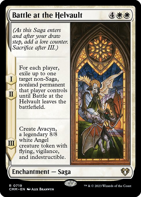Battle at the Helvault (719) [Commander Masters]
