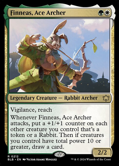 Finneas, Ace Archer (212) [Bloomburrow]