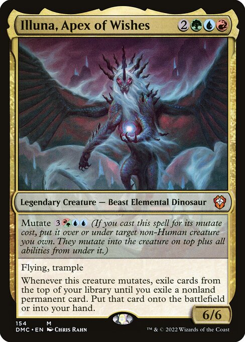 Illuna, Apex of Wishes (154) [Dominaria United Commander]