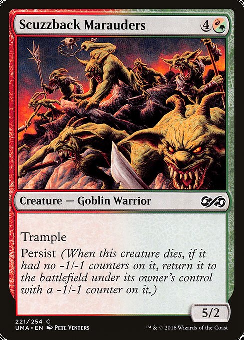 Scuzzback Marauders (221) [Ultimate Masters]