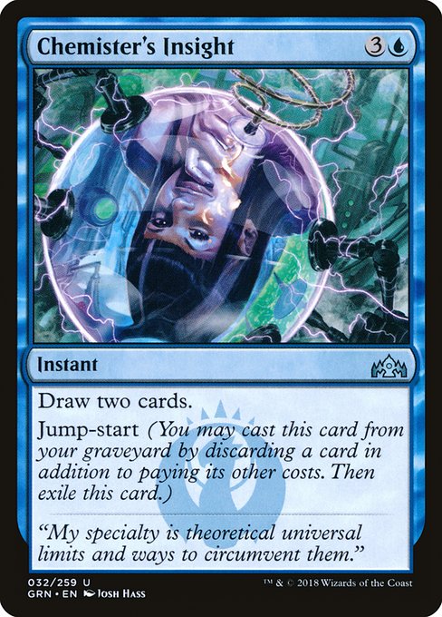 Chemister's Insight (32) [Guilds of Ravnica]