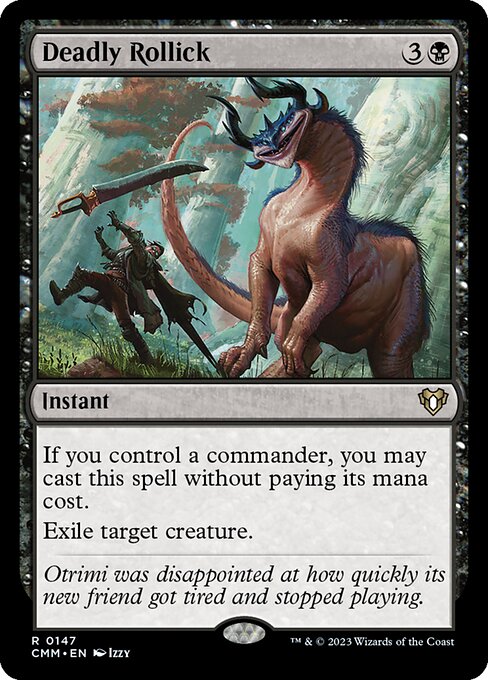 Deadly Rollick (147) [Commander Masters]