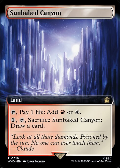 Sunbaked Canyon (519) [Doctor Who] [Extended Art]