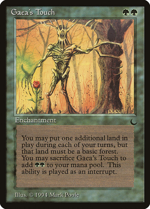 Gaea's Touch (77) [The Dark]