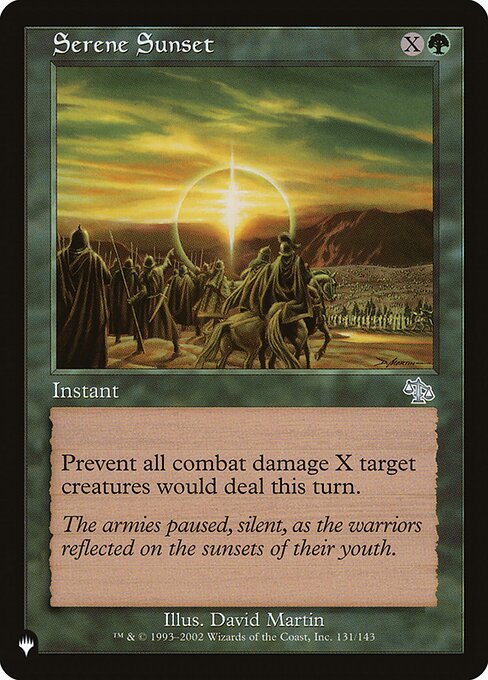 Serene Sunset (JUD-131) [The List]
