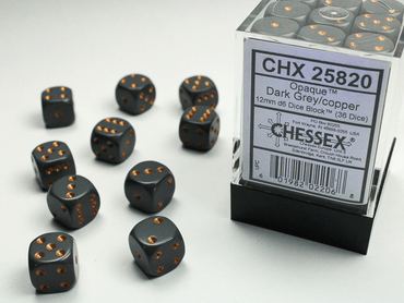 CHX25820 36D6 Dark Grey/Copper 12MM Opaque image 0