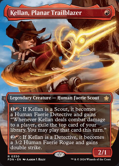 Kellan, Planar Trailblazer (Borderless) (330) [Foundations]