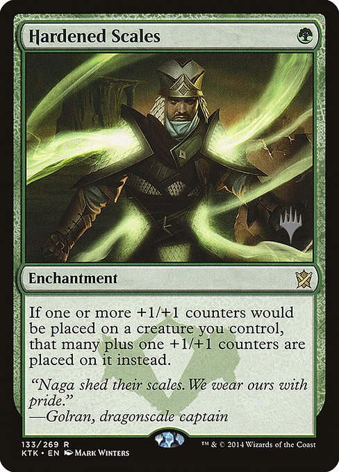 Hardened Scales (133p) [Khans of Tarkir Promos]