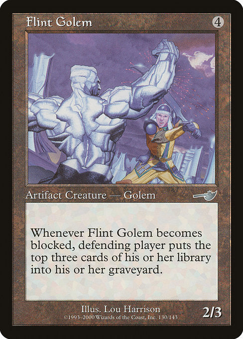 Flint Golem (130) [Nemesis]