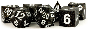 MDG Gold Scatter Silicone Dice 7 Piece Set image 0