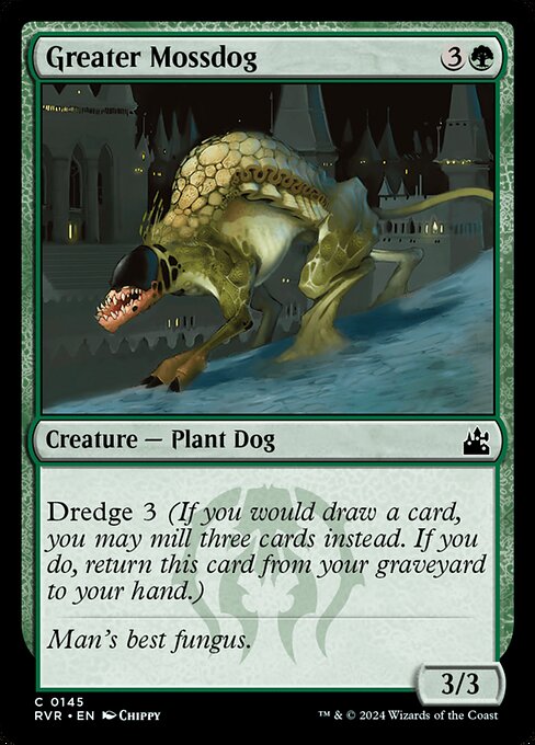 Greater Mossdog (145) [Ravnica Remastered]