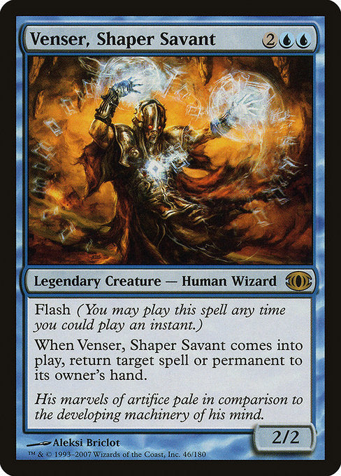 Venser, Shaper Savant (46) [Future Sight]