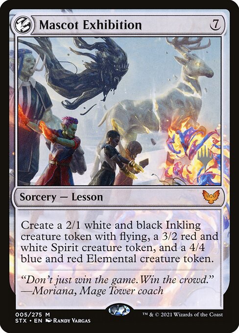 Mascot Exhibition (5p) [Strixhaven: School of Mages Promos]