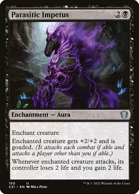 Parasitic Impetus (150) [Commander 2021]