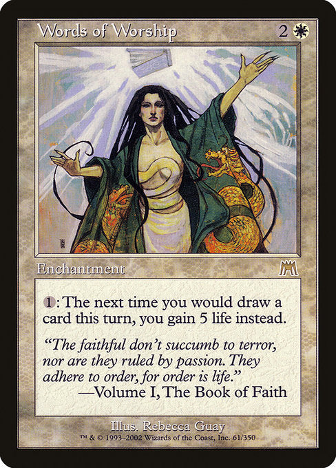 Words of Worship (61) [Onslaught]