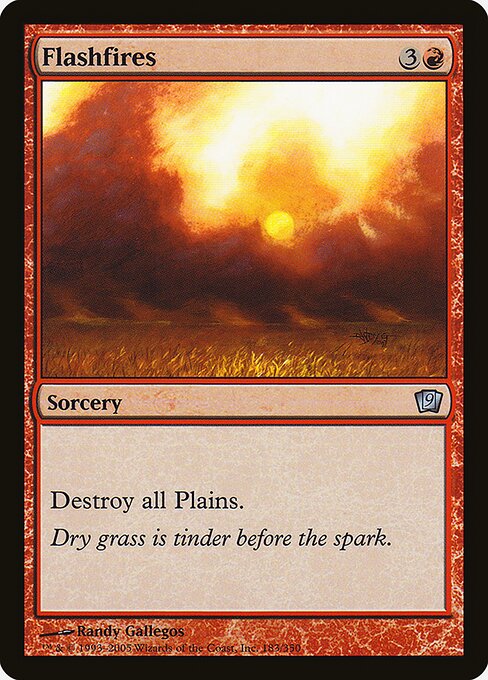 Flashfires (183★) [Ninth Edition]