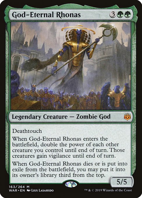 God-Eternal Rhonas (163) [War of the Spark]