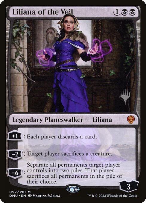 Liliana of the Veil (97p) [Dominaria United Promos]