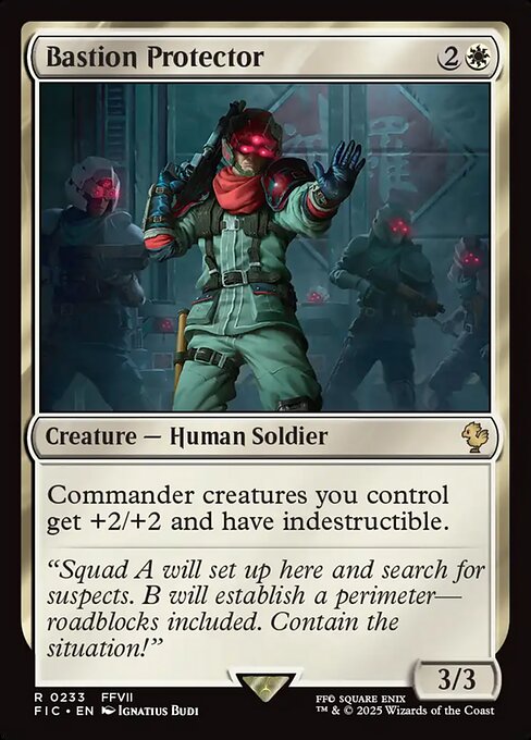 Bastion Protector (233) [Final Fantasy Commander]