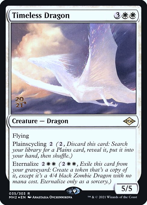 Timeless Dragon (35s) [Modern Horizons 2 Promos]