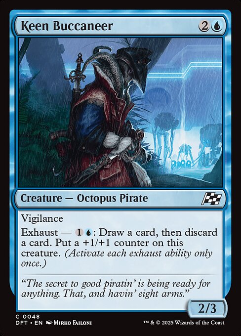 Keen Buccaneer (48) [Aetherdrift]