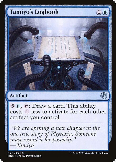 Tamiyo's Logbook (70) [Phyrexia: All Will Be One]