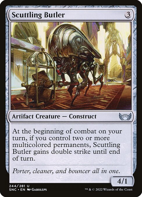 Scuttling Butler (244) [Streets of New Capenna]
