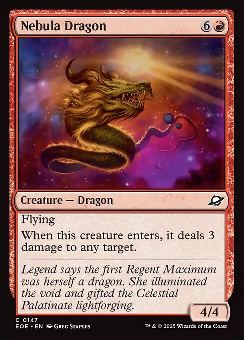 Nebula Dragon (147) [Edge of Eternities]