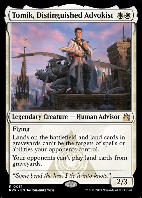 Tomik, Distinguished Advokist (31) [Ravnica Remastered]